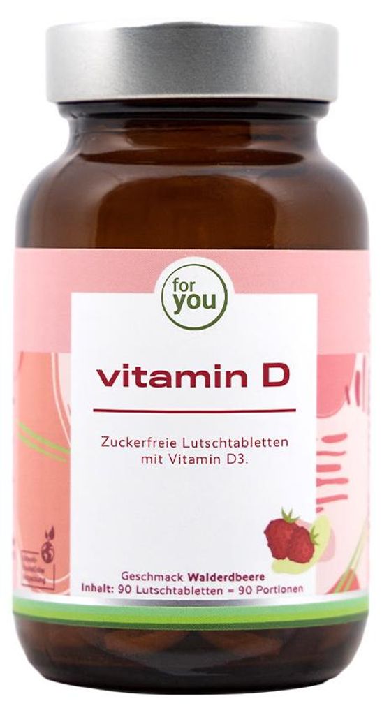 for you vitamin D - Lutschtabletten