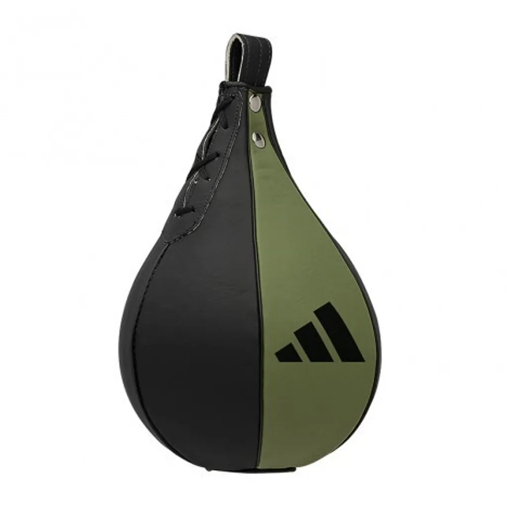 Poire de vitesse Adidas Combat 50 en cuir synthétique robuste - 2