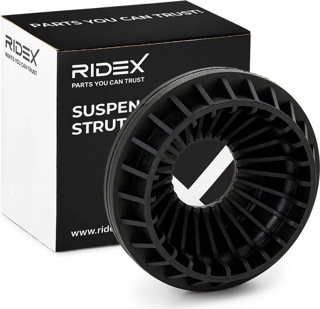 RIDEX 1180S0324 Federbeinstützlager Vorne Links Rechts für OPEL Crossland X (P17) passend für PEUGEOT 2008 Kombi (CU) 207 (WA, WC) 207 CC (WD) 2...
