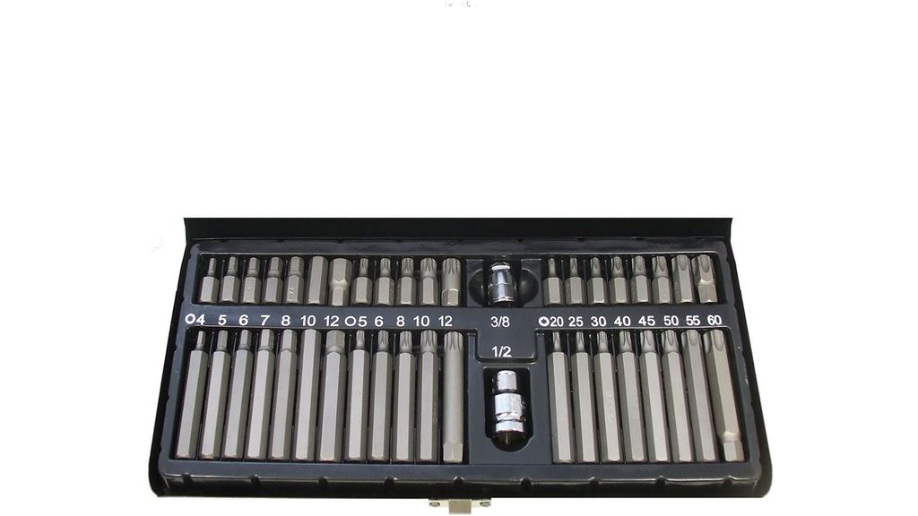 Kopie von 42 tlg.Bit Satz Sechskant Torx Vielzahn Steckschlüssel Satz #1