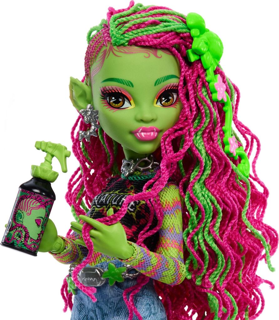 Monster High HRP81, Lalka modowa, Damski, 4 lat(a),