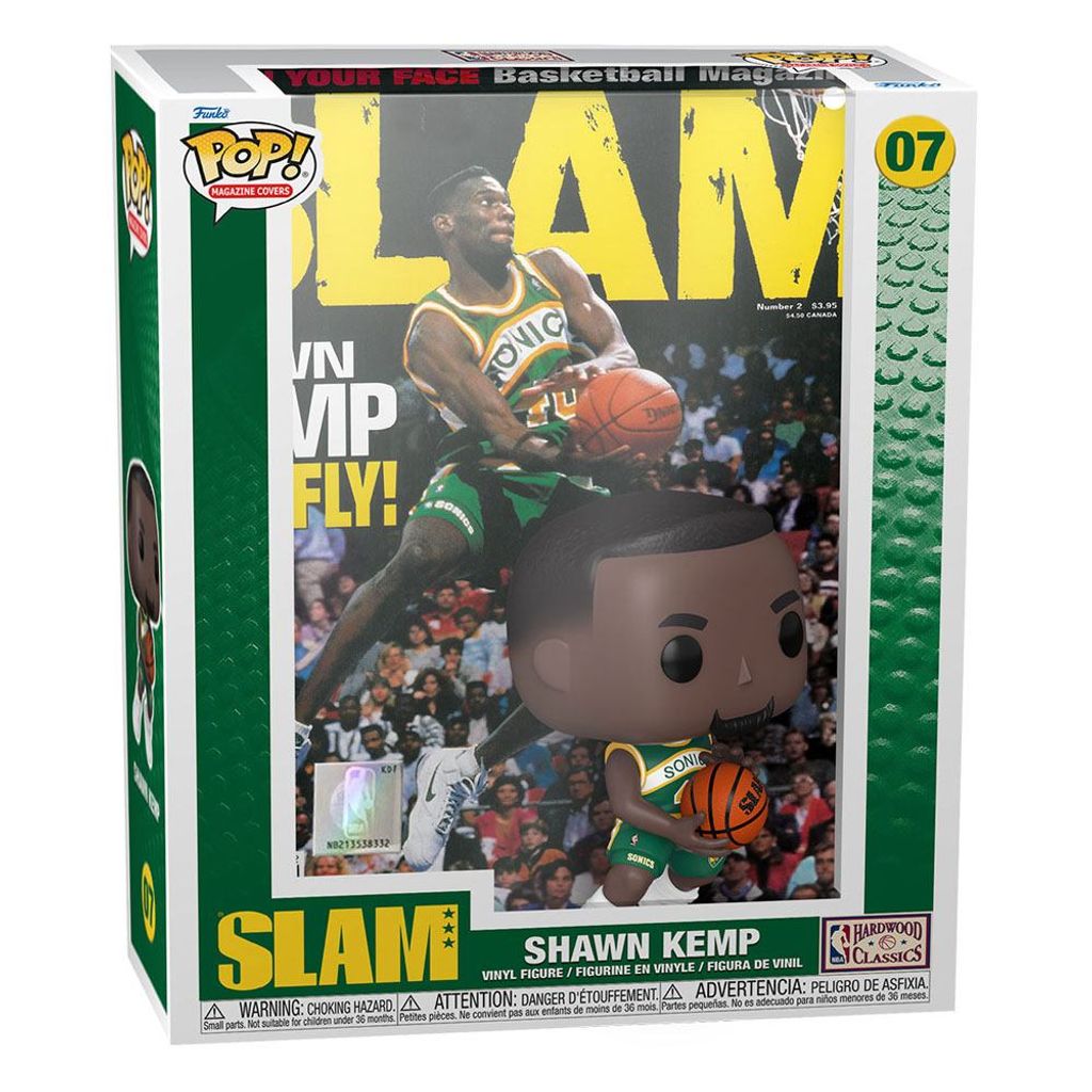 FUNKO POP! - Sports - NBA COVER SLAM Shawn Kemp #07 Obrázok produktu 