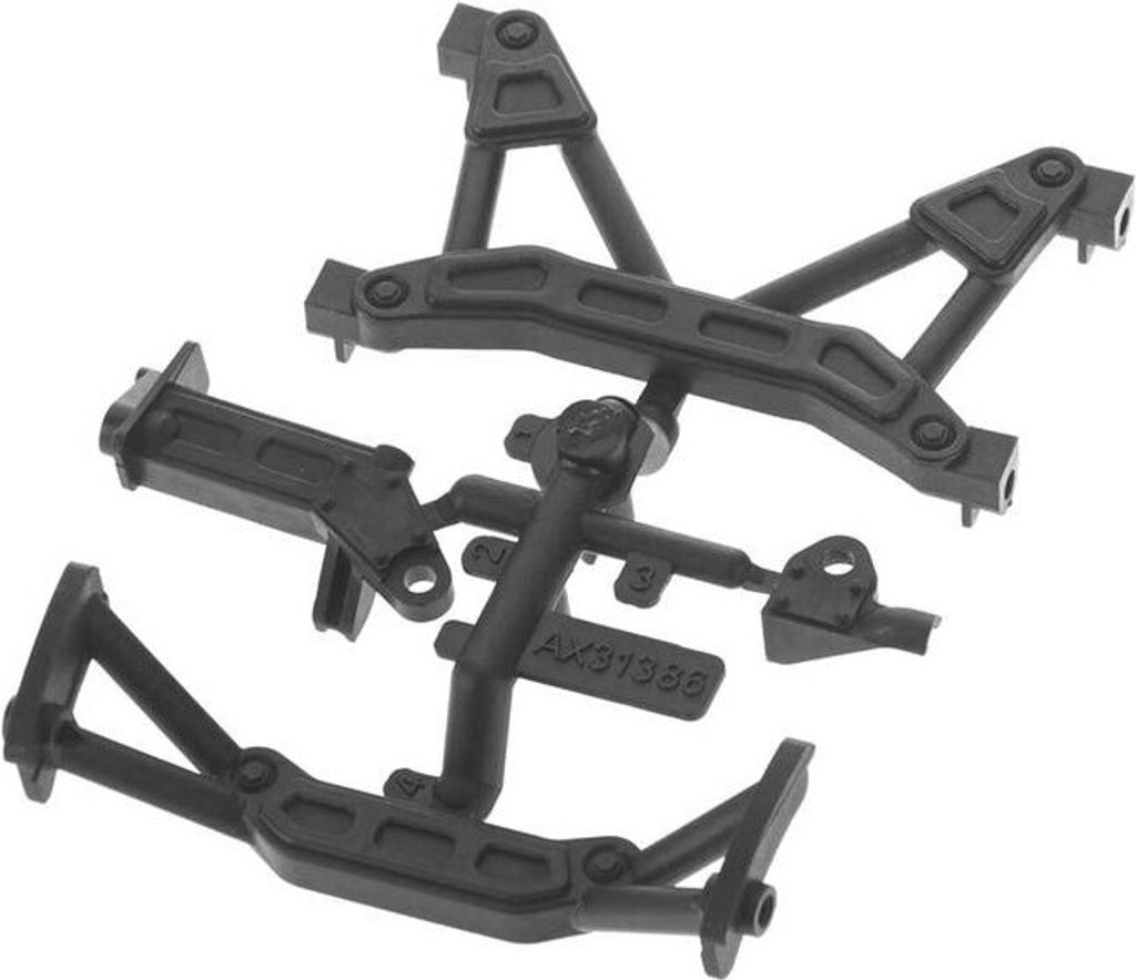 Axial AX31386 Frame Braces SCX10 II