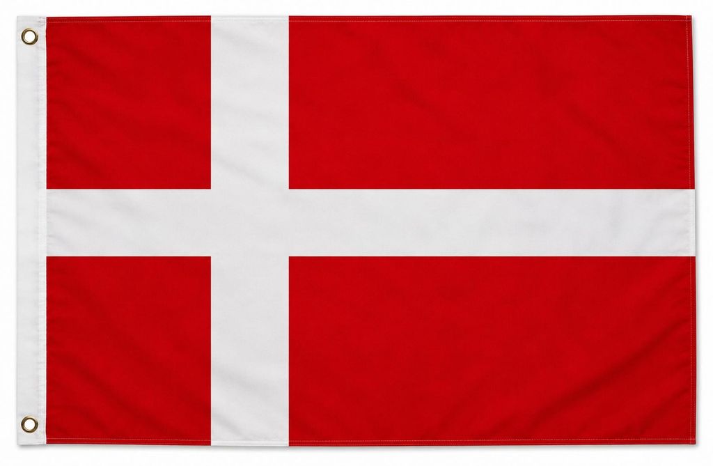 Flagge Dänemark 90 x 150 cm - Fahne- reißfest - rissfest - Produktbild 