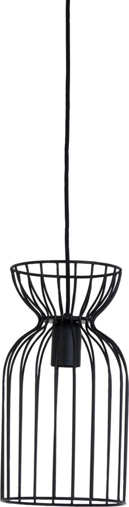 Light & Living - hängeleuchte - Lazar - schwarz - metall - drahtlampe - E27 - 2955712