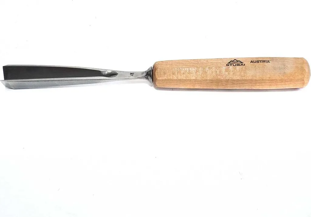 Stubai 554102 Scalpello Dritto 2mm 60° V-Tool per Xilografia