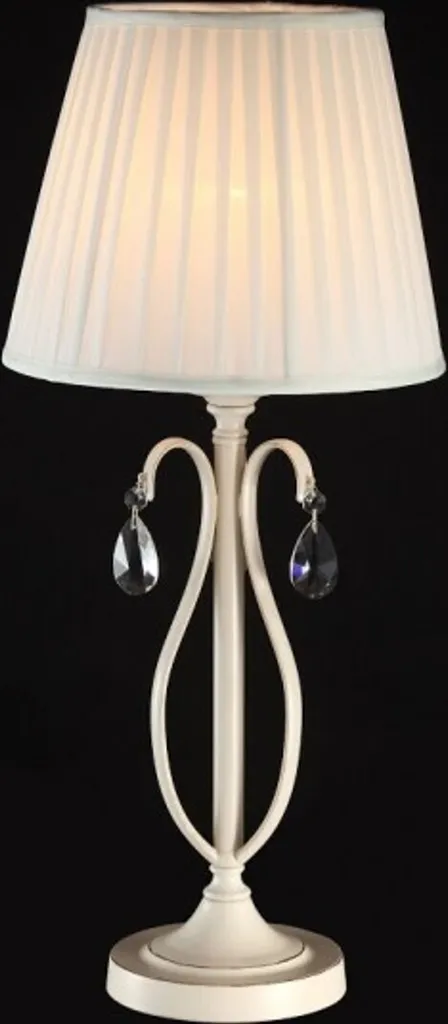 Casa Padrino Lampe de Table Luxe en Cristal Crème et Or - Luxury Collection