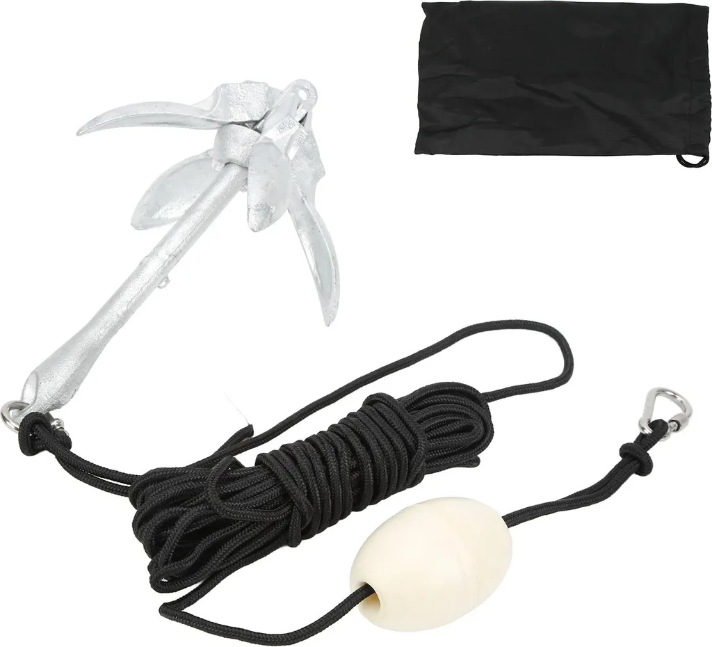 Ancre pour Kayak et Canoë avec Corde, Solution de Mouillage Mobile - 3