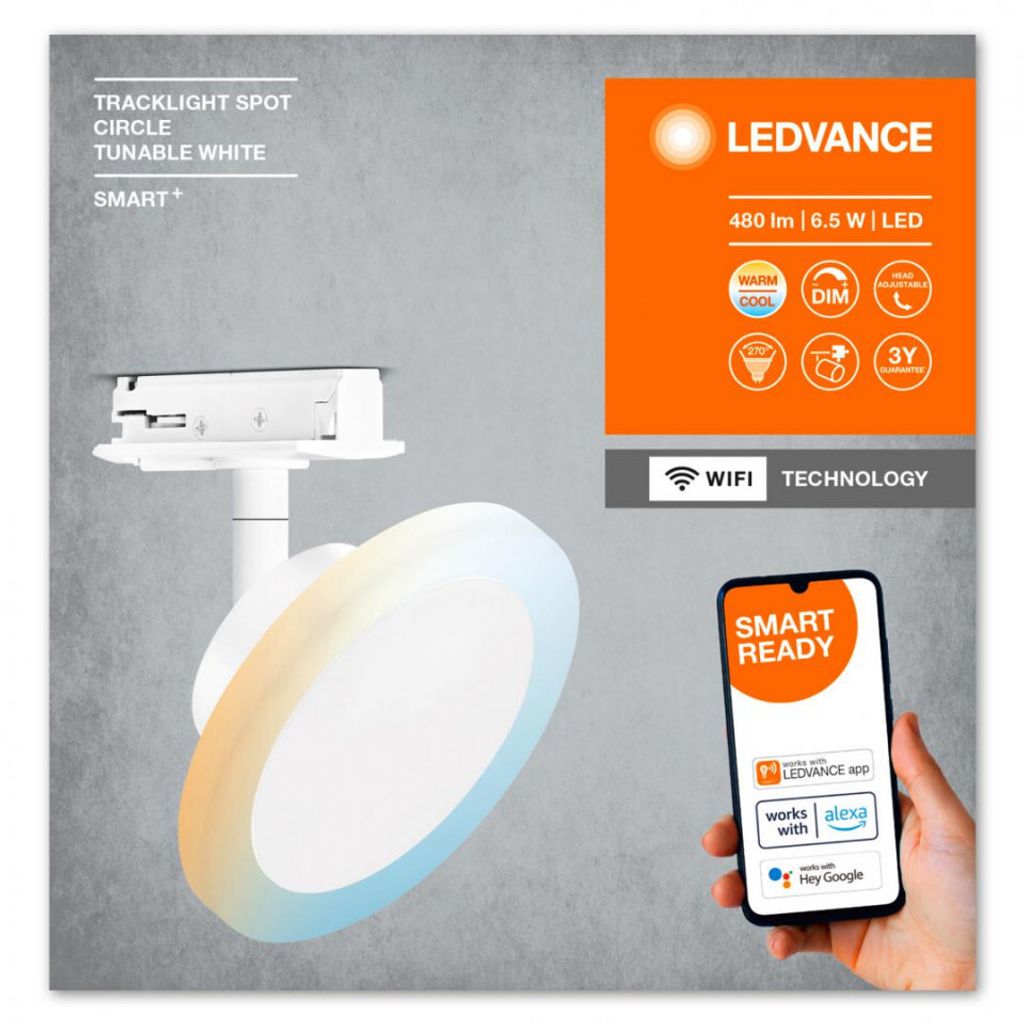 LEDVANCE LED Spot SMART+ TRACKLIGHT CIRCLE White TW Obrázok produktu 