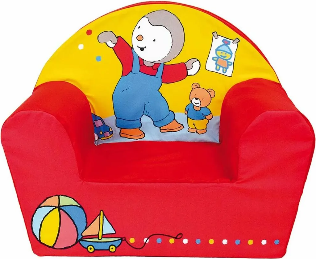 Siège en Mousse T'choupi Fun House pour Enfant - Fauteuil Confortable