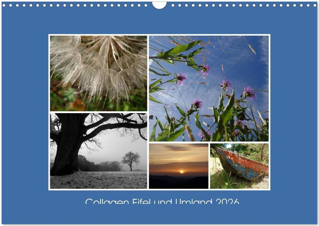 Collagen aus Eifel und Umland 2026 (Wandkalender 2026 DIN A3 quer), CALVENDO Monatskalender
