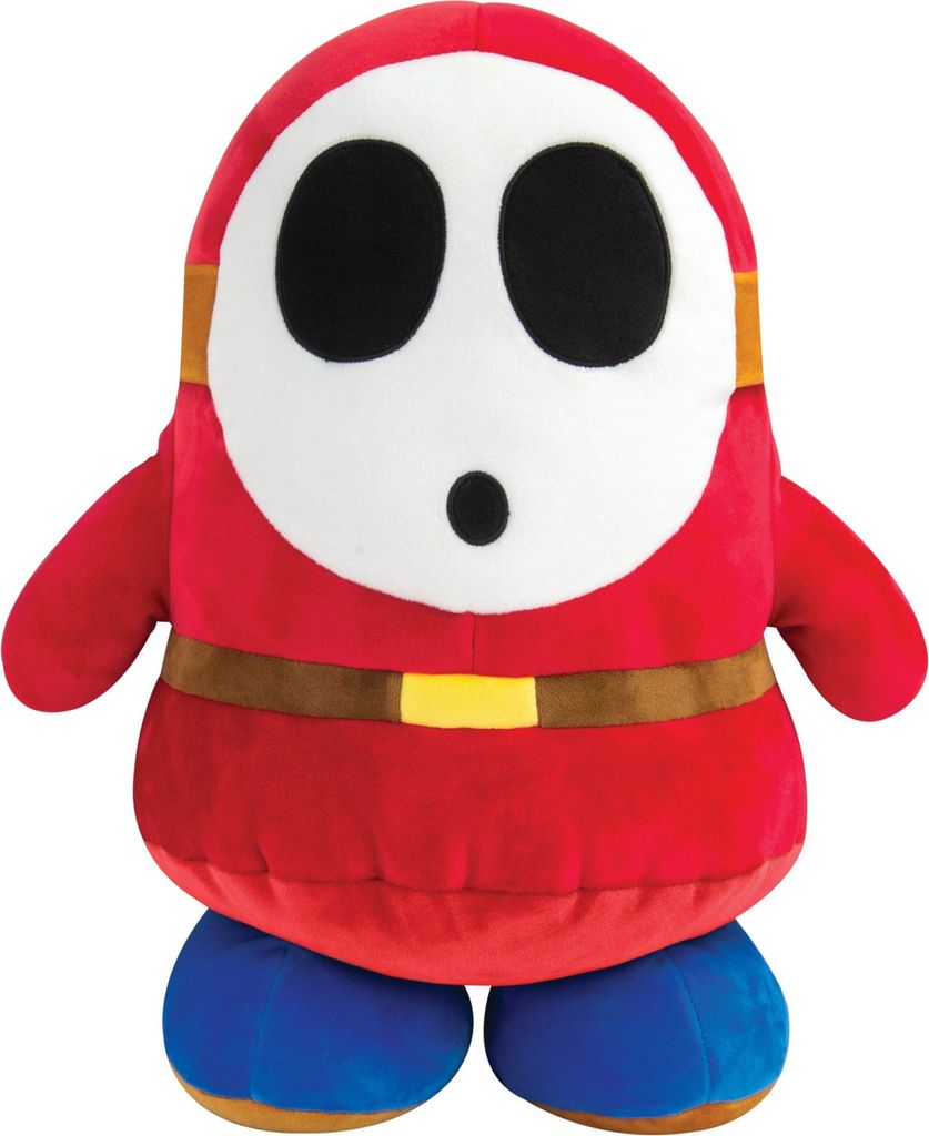 TOMY Coussin en peluche Shy Guy Nintendo 30cm Image du produit 