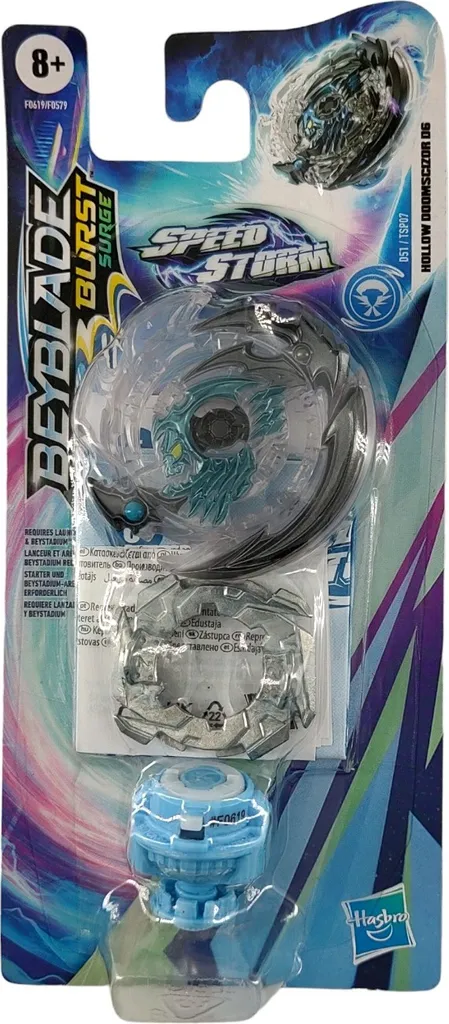 Toupie de Compétition Hollow Doomscizor D6 Beyblade Speedstorm Hasbro