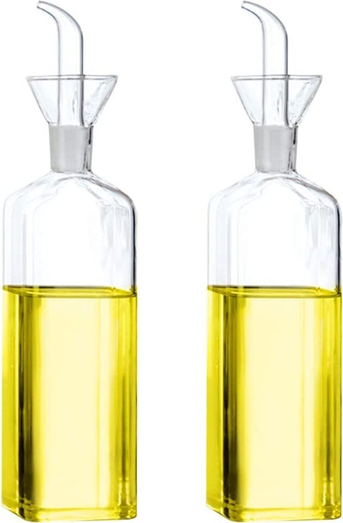 Ölflasche（2*groß）, Glasflasche, Olivenöl, Spender, Kochen, Produktbild 