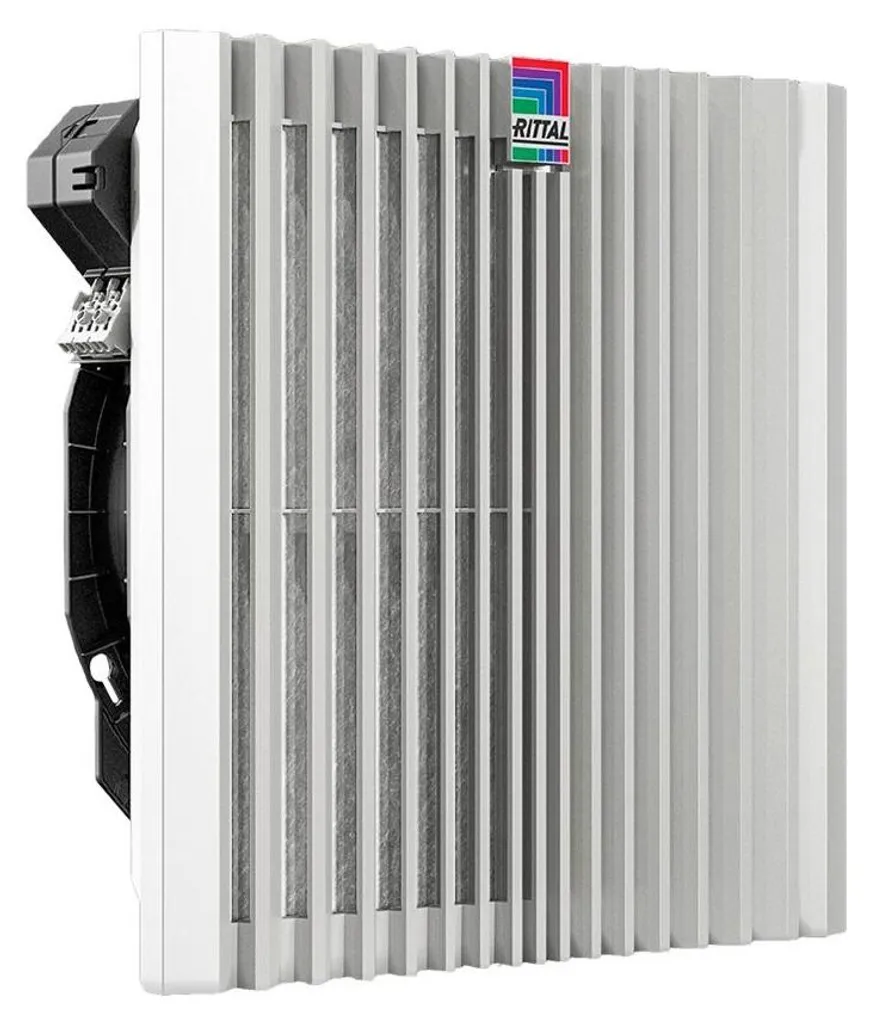 Système de Ventilation Rittal 230V pour Refroidissement de Baie RAL 7035