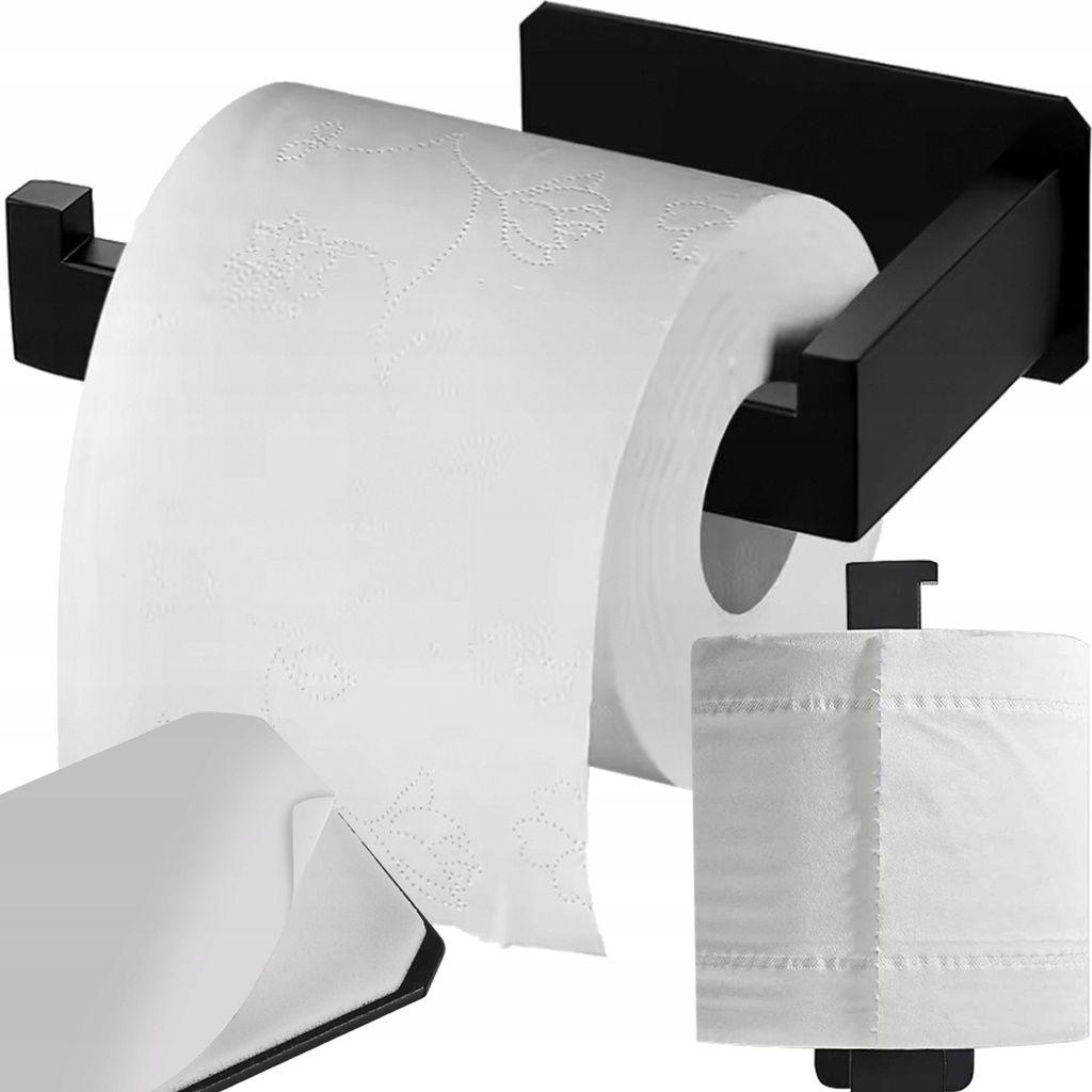 Uchwyt Na Papier Toaletowy Wieszak Metalowy Do Łazienki Zdjęcie produktu 