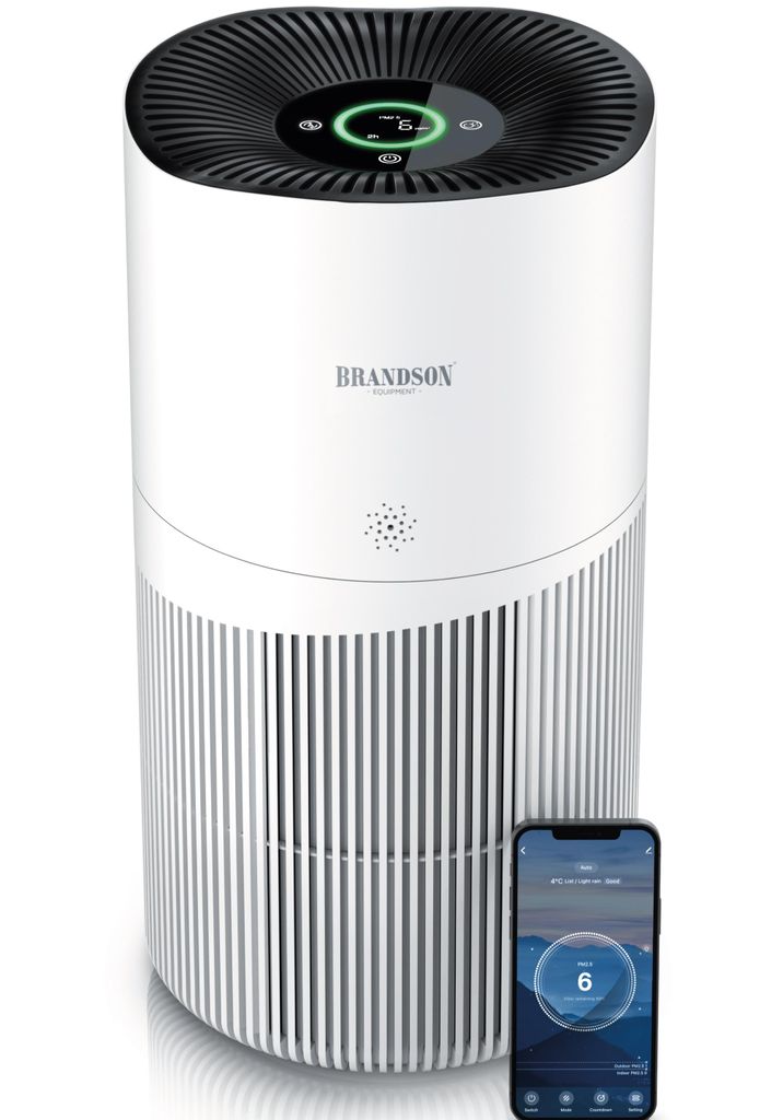 Brandson Luftreiniger leise, Air Purifier, Raumluftreiniger Produktbild 