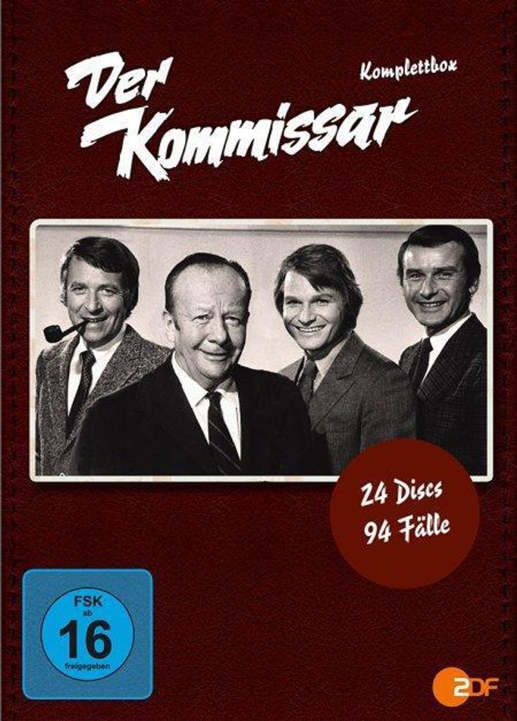 Der Kommissar Komplettbox, 24 DVD