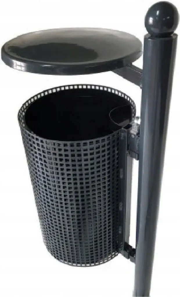 Collecteur de Déchets Extérieur Hêtre 9566 - Poubelle de Jardin Design