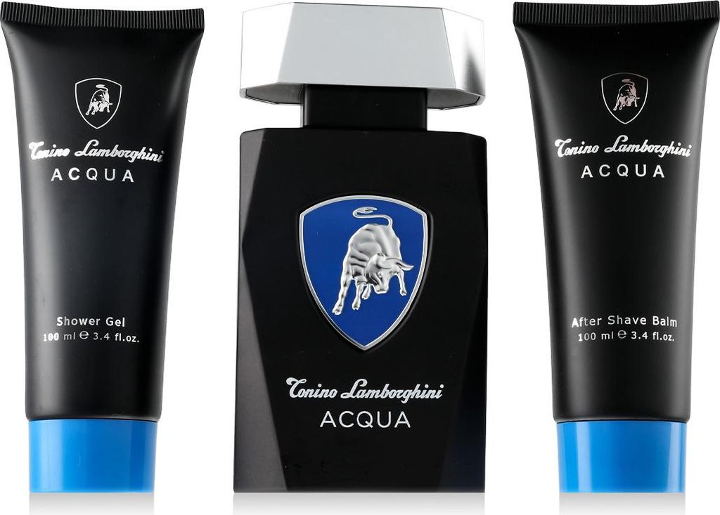 Tonino Lamborghini Acqua EDT 125 ml + ASB 100 ml + SG 100 Image du produit 