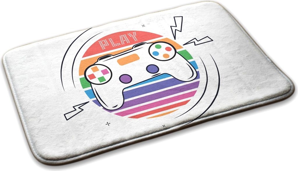 Teppich Kinderteppich Schlafzimmer Modern - 90 cm x 60 cm - Spiel