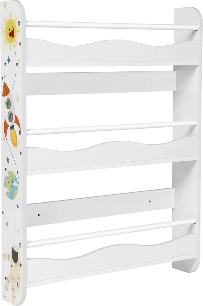 Bibliothèque pour chambre d'enfant modulable pour livres et jouets