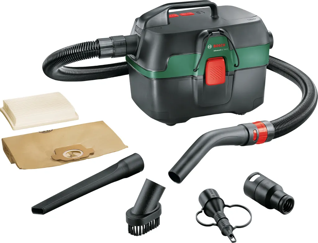 Aspirateur de chantier sans fil AdvancedVac 18V-8 Bosch Car Edition