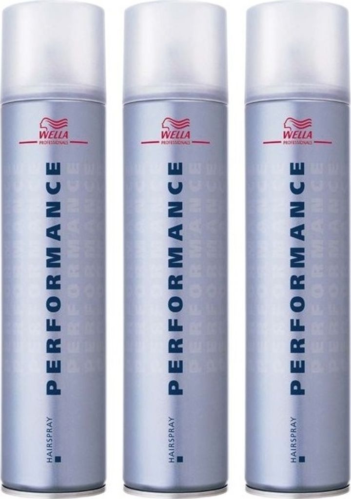 Wella Performance Extra Hold Hair Spray 3x500ml Produktbild 