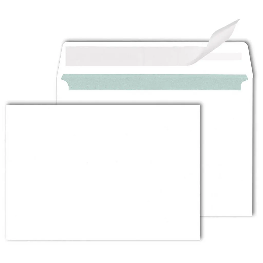 Enveloppes de Correspondance C6 114x162mm pour Courrier et Cartes