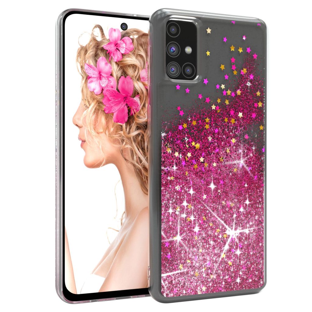 EAZY CASE - Glitzer Hülle kompatibel mit  Samsung Galaxy Produktbild 