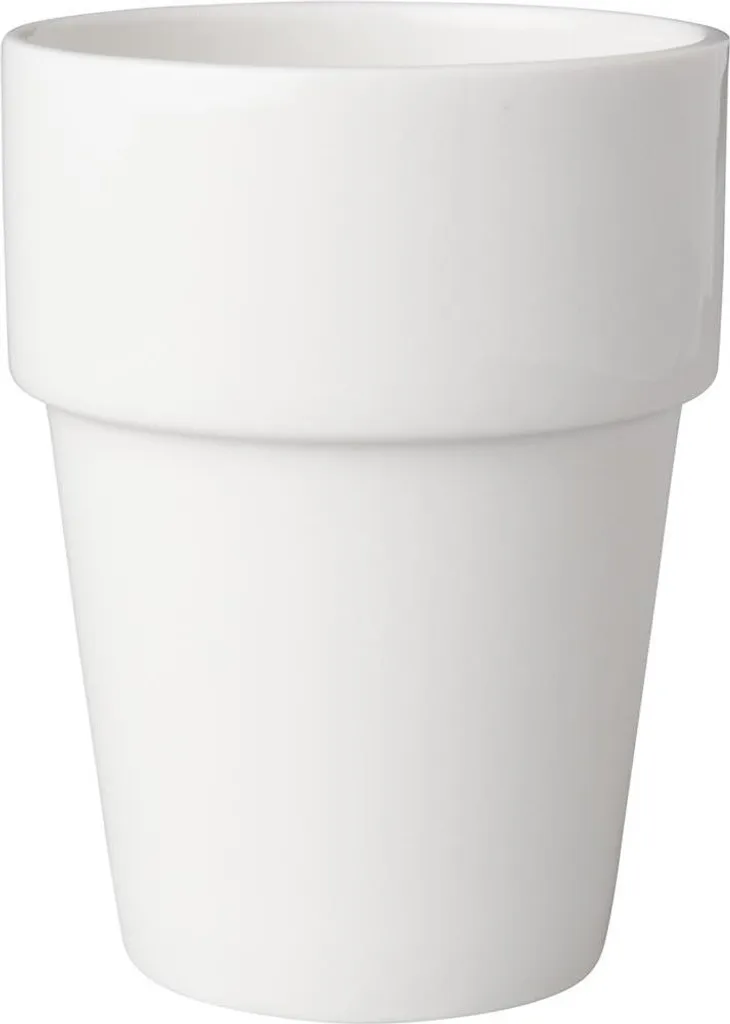 Set 6 Tazze Porcellana Bianca 19 cl: Il Tuo Momento Relax Quotidiano - 3