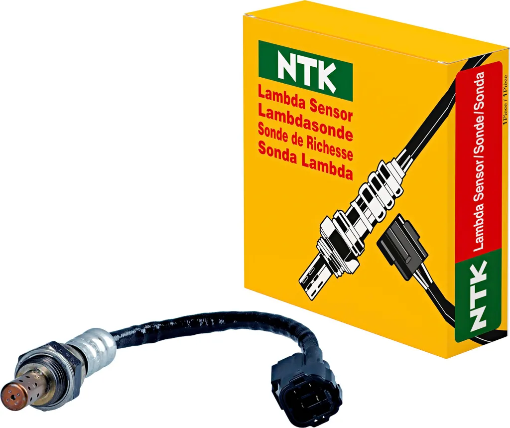 Sonde Lambda NGK OZA577-H15 0064 avec Connecteur OEM pour Échappement
