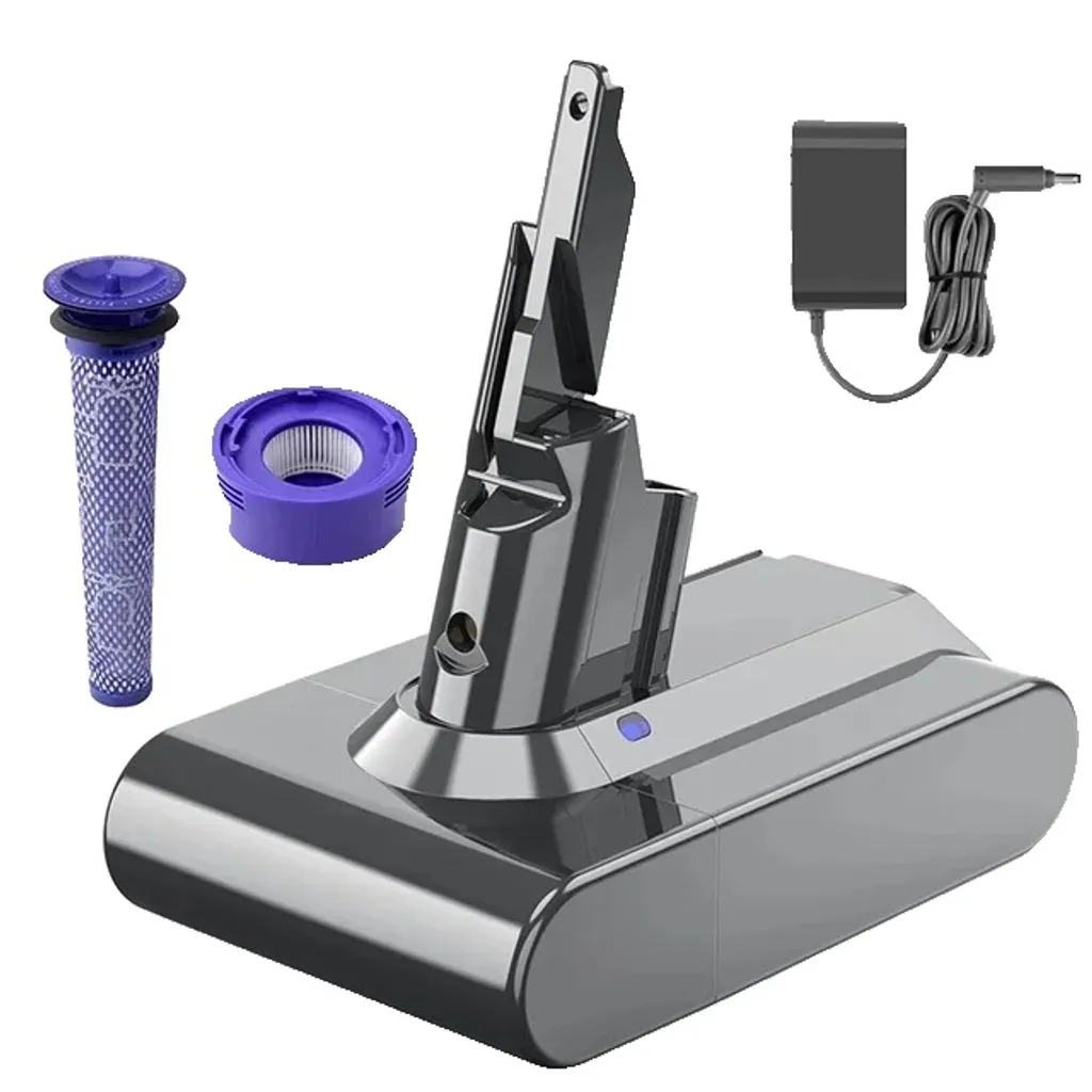 Batteria Dyson V10 6000mAh Potenziata | Ricambio SV12 Alta Durata