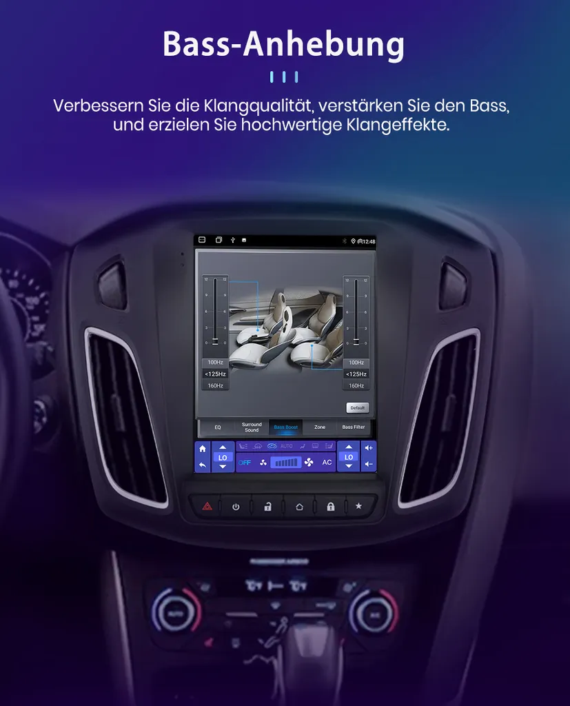 GPS Android Ford Focus III 2012-2018 WiFi Bluetooth pour Navigation - 9