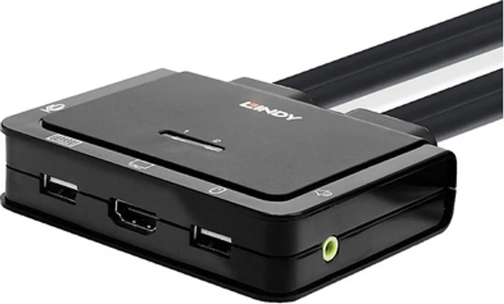 Switch KVM pour PC et MacBook - Partage écran HDMI 4K et Souris