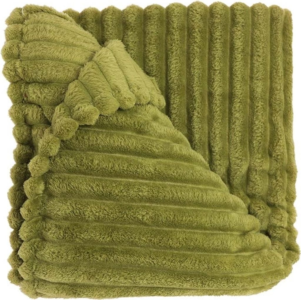 Unique Living - Plaid Lex Moss Green 150x200 Produktbild 