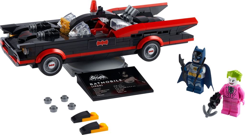 LEGO 76188 DC Batman Batmobile du classique télévisé Image du produit 