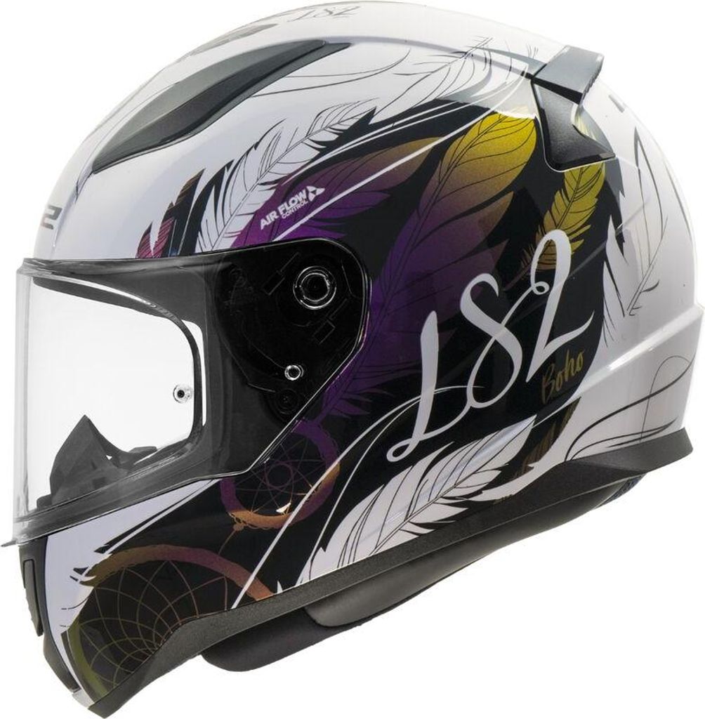 Kask Ls2 Ff353 Rapid Ii Boho White Black Pink Rozm L Zdjęcie produktu 