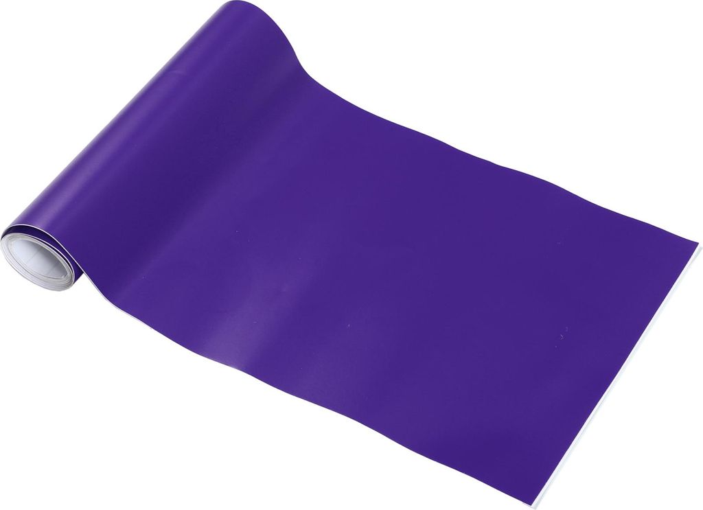 1 Stk. Autofolienfilm 0,5 ft x 59,84 Zoll Vinyl Wrap Cover Universal Auto Schutz PVC Matte Purple Exterior Interior