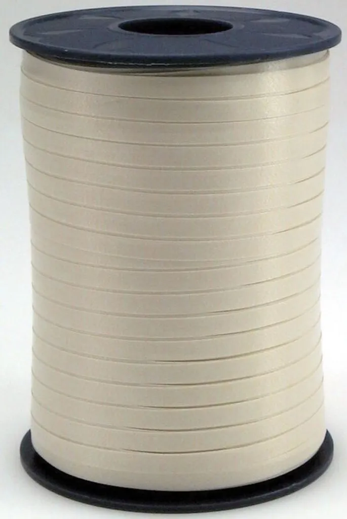 PRÄSENT 2525004 Nastro a Righe Champagne - 5mm x 500m per Regali Elite