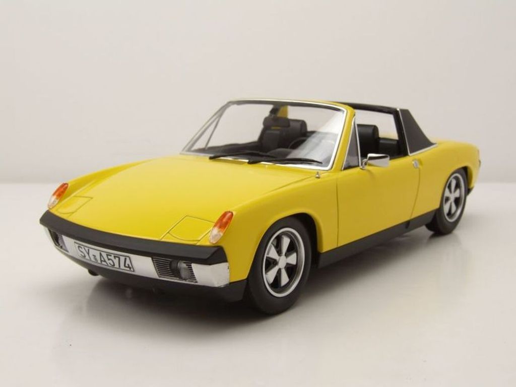 NOREV 1:18 VW-Porsche 914-6 1973 - yellow Produktbild 