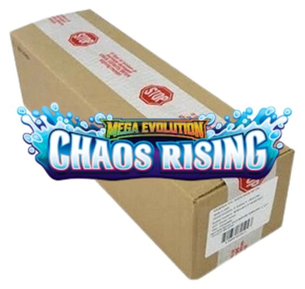 Pokemon Chaos Rising 6 Booster Box Case Immagine del prodotto 