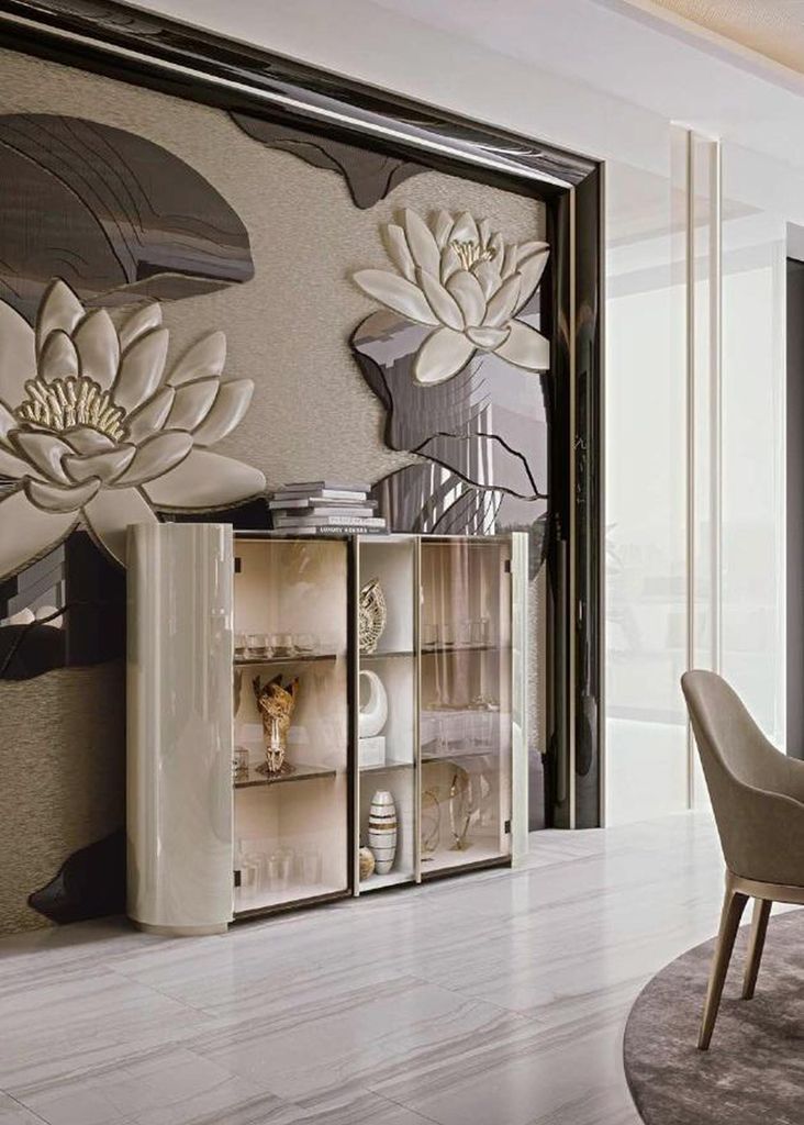 Vitrine Design Vitrinen Esszimmermöbel Wohnzimmer Bizzotto Italienische Möbel