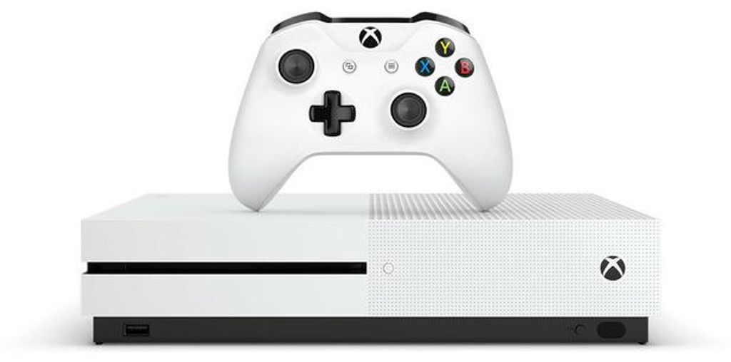 Microsoft Xbox One S, Xbox One S, Schwarz, Weiß, 500 GB, Produktbild 