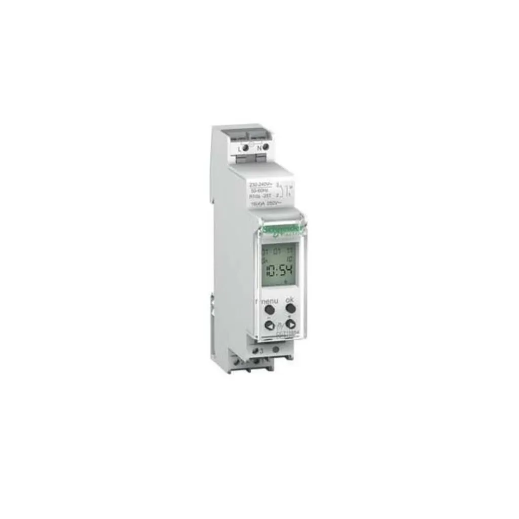 Minuterie Programmable Schneider CCT15854 pour Éclairage et Chauffage