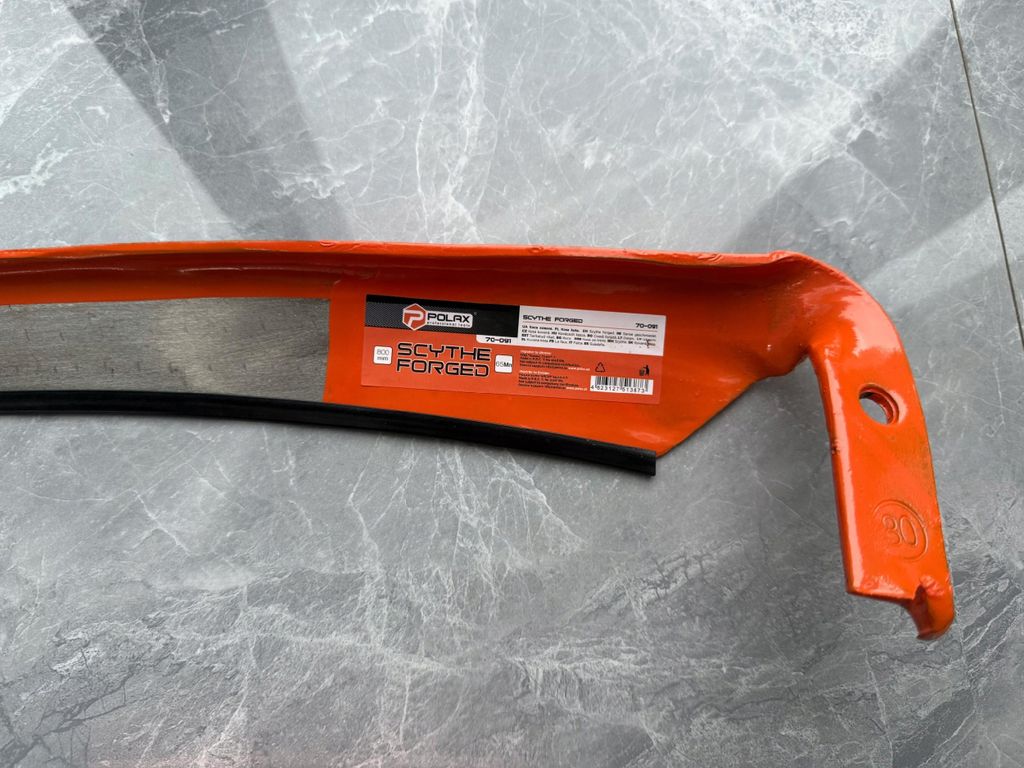 Falce manuale forgiata 800mm 65Mn per erba, erbacce, fieno Immagine del prodotto 