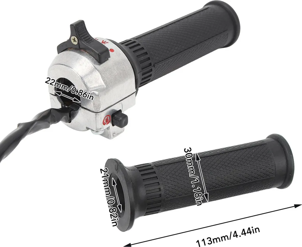 Faisceau électrique Monkey Z50 4 pièces avec commodo robuste 22mm