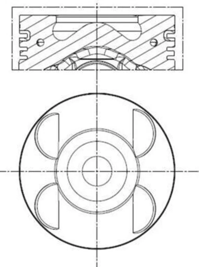 Piston MAHLE haute résistance pour Mercedes-Benz Sprinter 3t et 3,5t