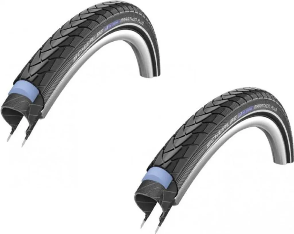 Schwalbe Marathon Plus 26x1.75 SmartGuard pneus haute performance x2
