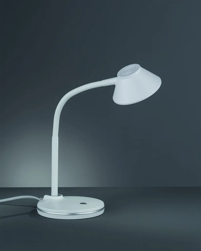 Lampada da Tavolo Minimalista BERRY Bianca LED RL R52191101